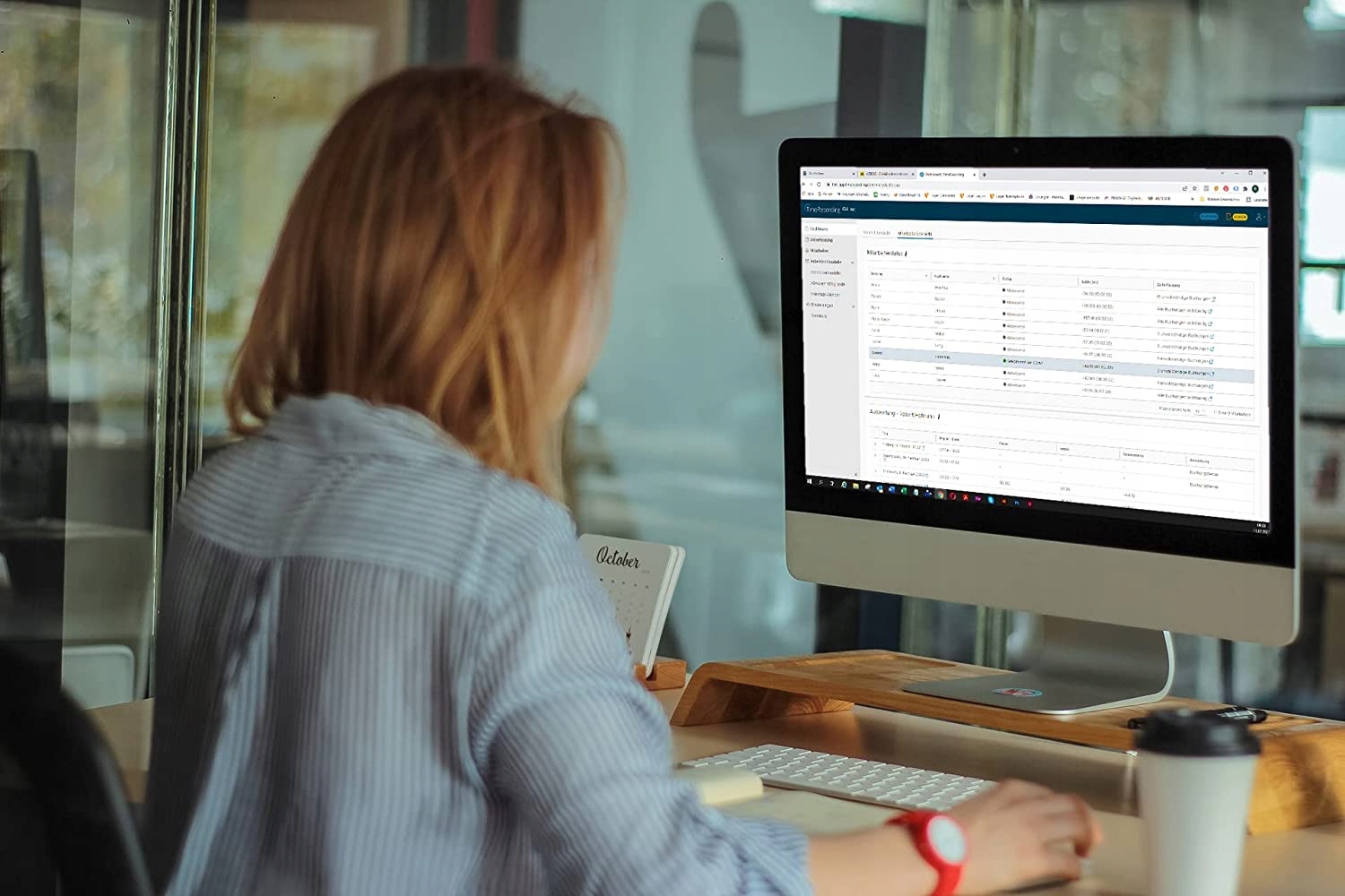 system do rejestrowania czasu pracy pracowników Marka inny