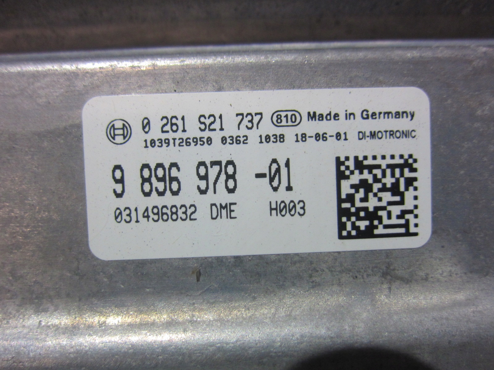 BMW X3 G01 X4 B46 G11 12148744139 9485816 computer control unit of the engine module