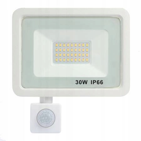 

Naświetlacz Lampa Halogen Led 30W Czujnik Ruchu