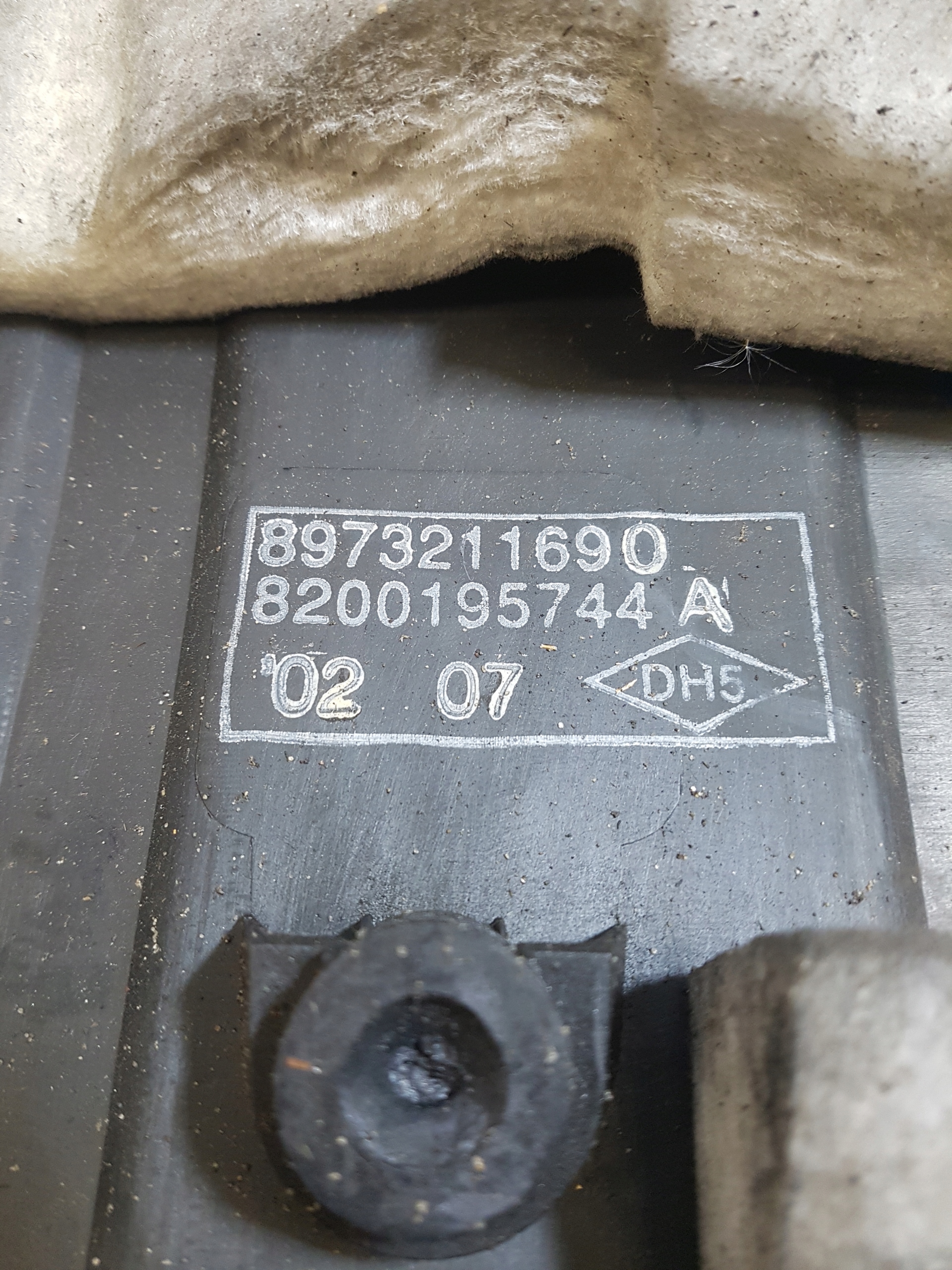 Abdeckung Blende Abdeckung DES MOTORS RENAULT ESPACE 4 8200195744A