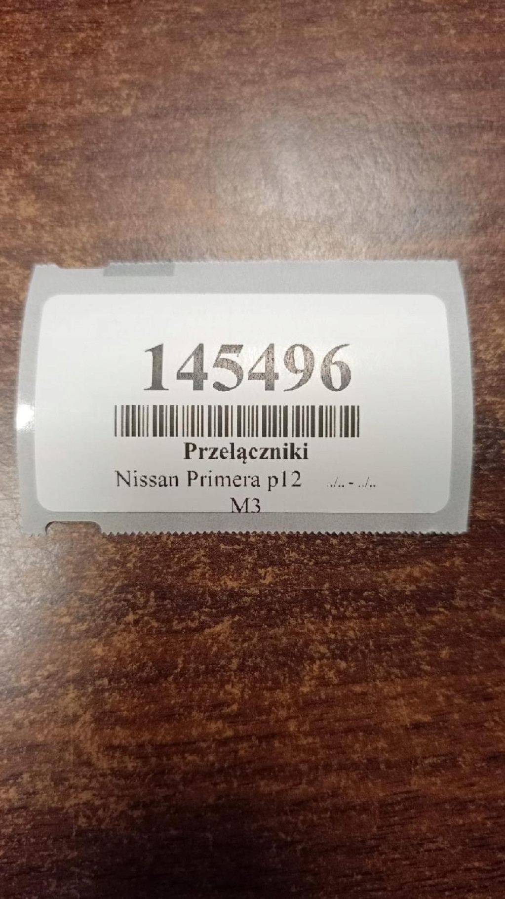 NISSAN PRIMERA P12 window control switch 25401AV640