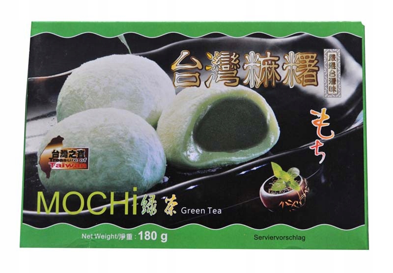 

Mochi zieloną herbatą 180g .