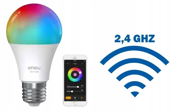 Inteligentna żarówka kolorowa LED Imou B5 smart home E27 RGB CL1B-5-E27