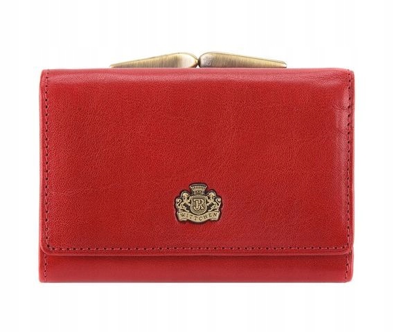 Malá Dámská Kožená Peněženka Wittchen Arizona 10-1-053-3 Červená