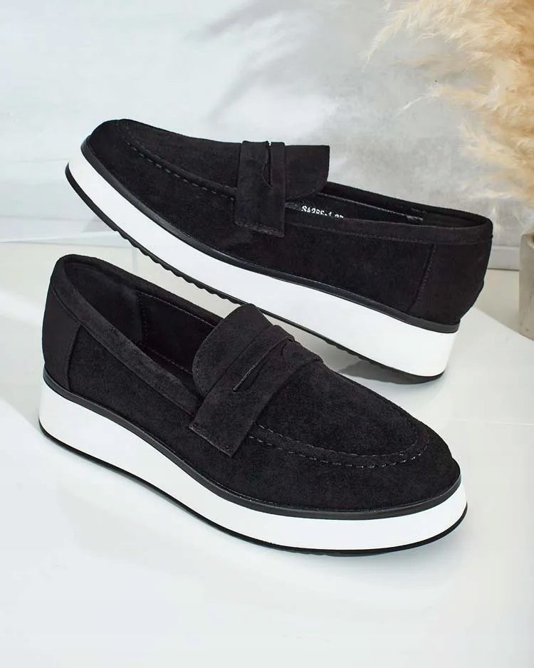 CZARNE MOKASYNY DAMSKIE ZOLISE 39 Płeć kobieta