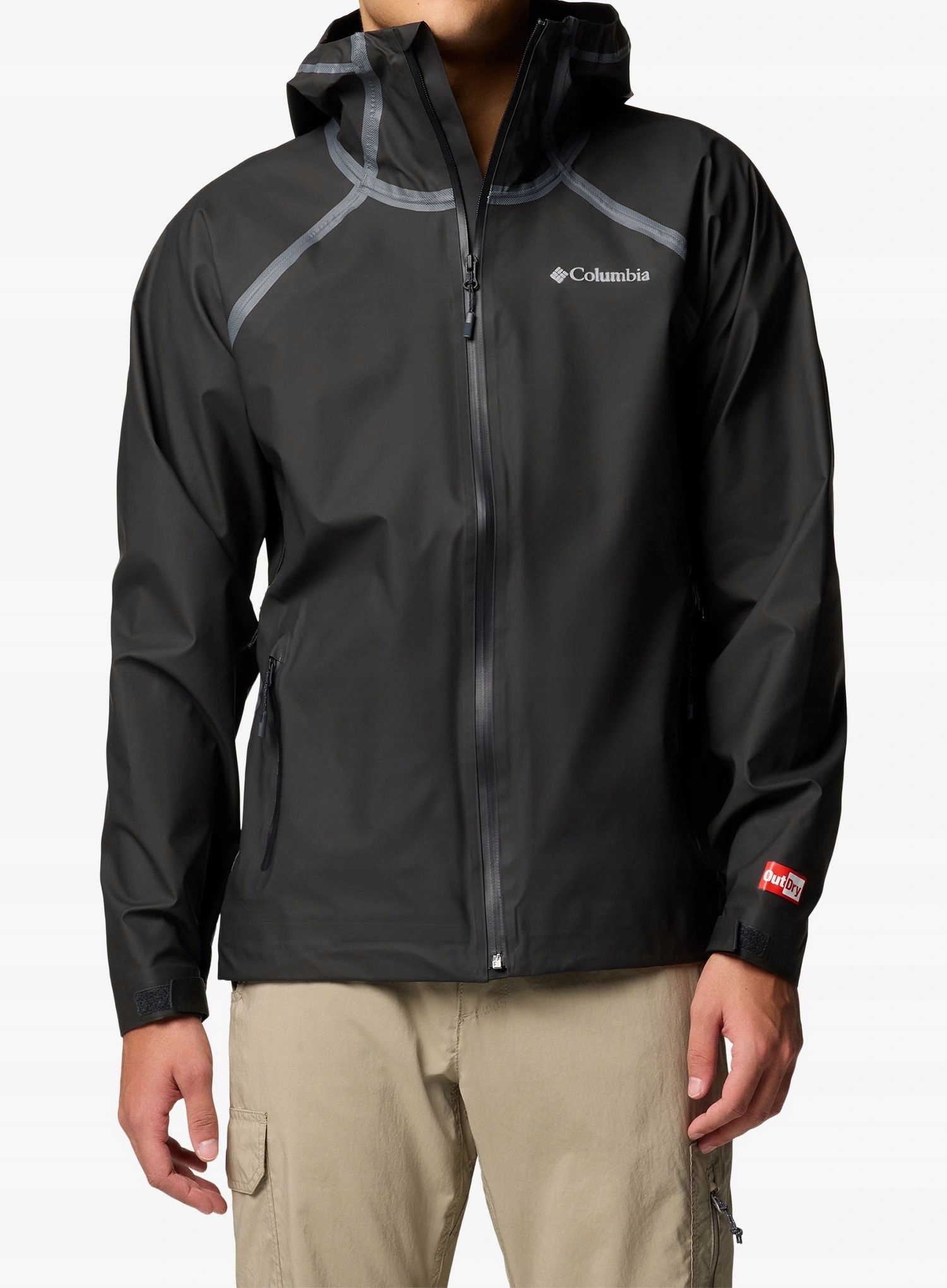 Pláštěnka Columbia Reign No Shine Jacket černá XL