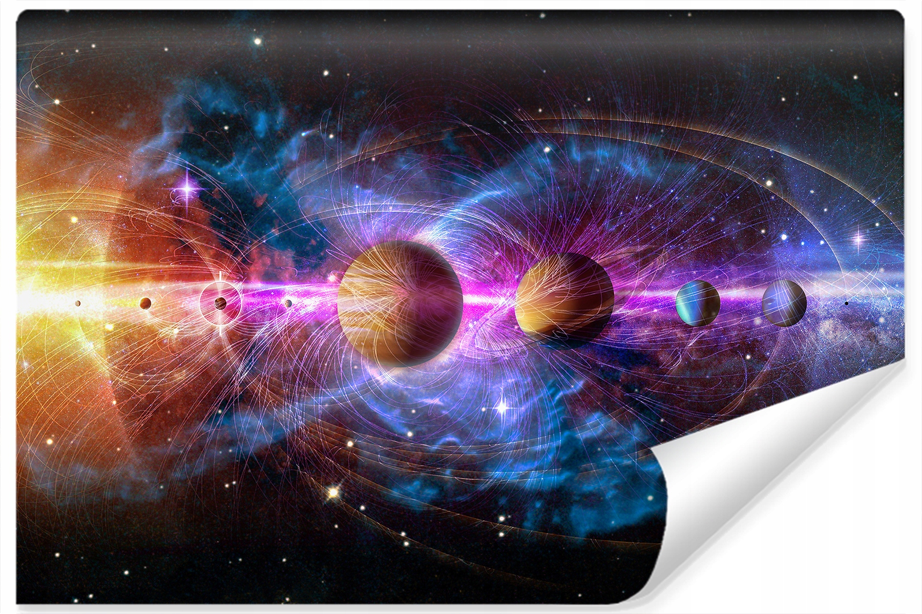 

Fototapeta Abstrakcja Kosmos Planety w 3D 360x240