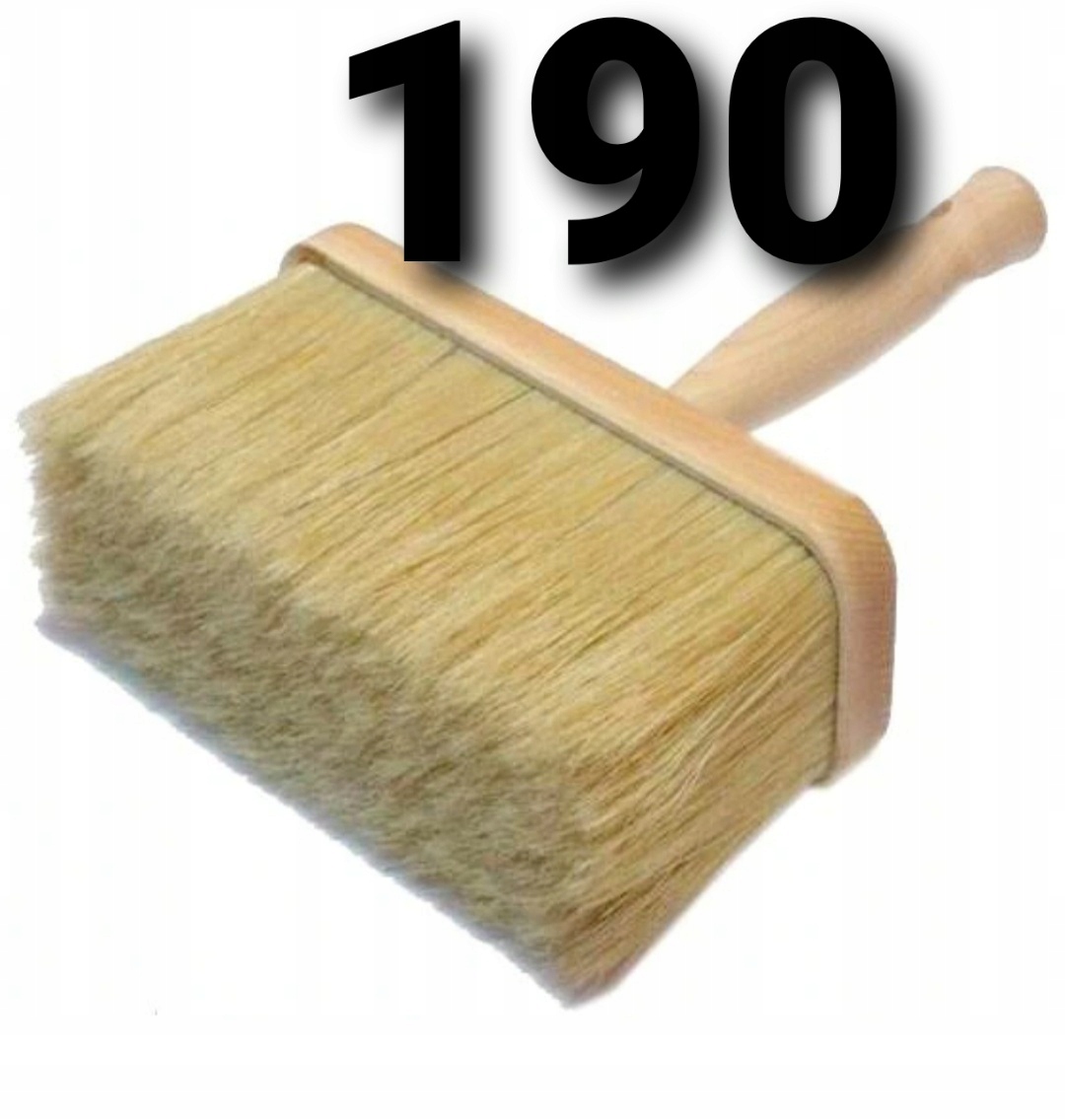 

Pędzel Ławkowiec Chlapak *190mm* Drewniana Rączka