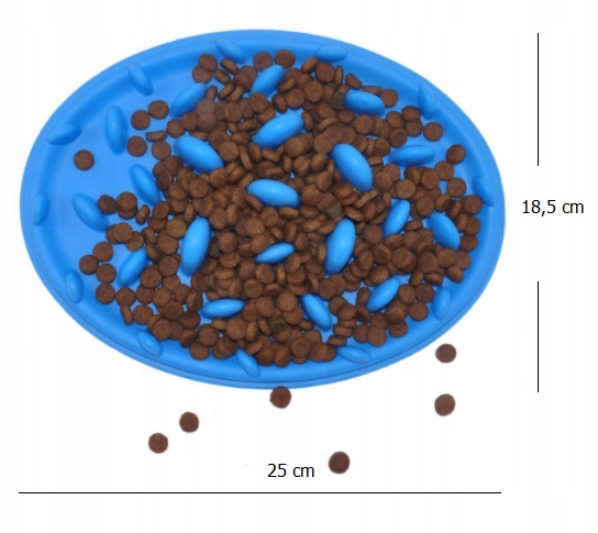 

Mata, miska spowalniająca jedzenie dla psa, kota S