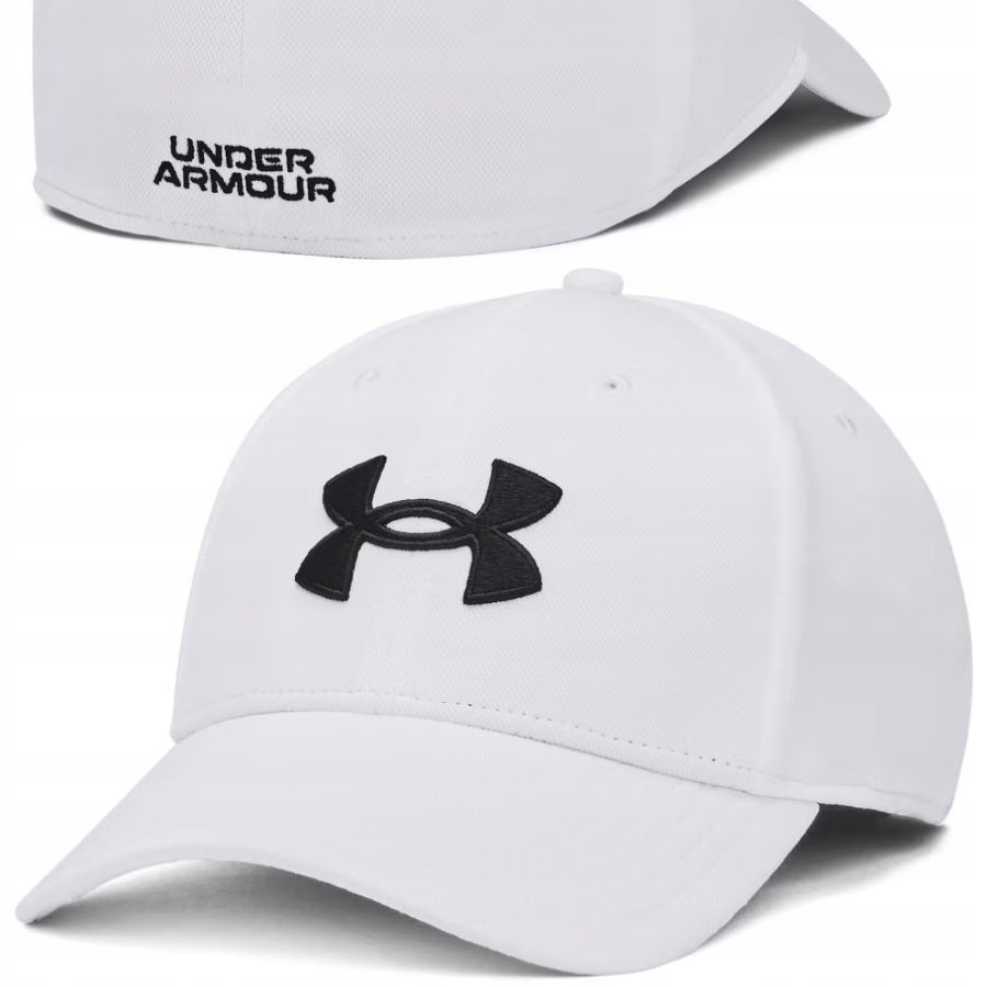 CZAPKA Z DASZKIEM UNDER ARMOUR MĘSKA BEJSBOLÓWKA Z WBUDOWANĄ OPASKĄ