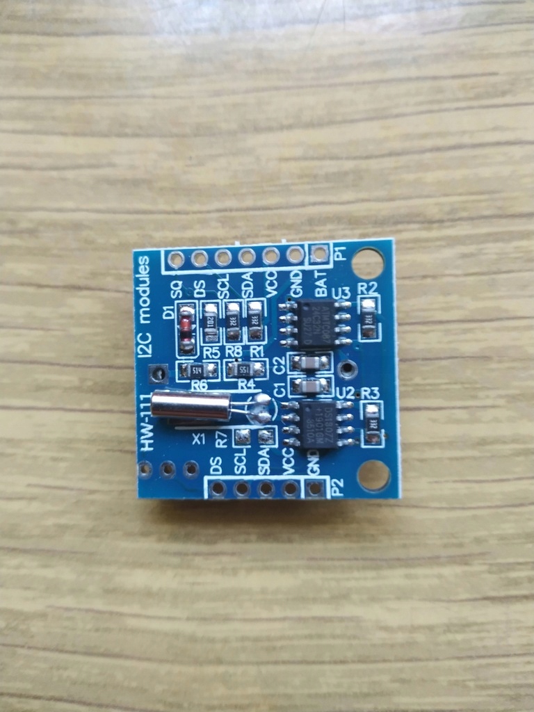 Zegar czasu rzeczywistego RTC DS1307 24C32 arduino Model DS1307