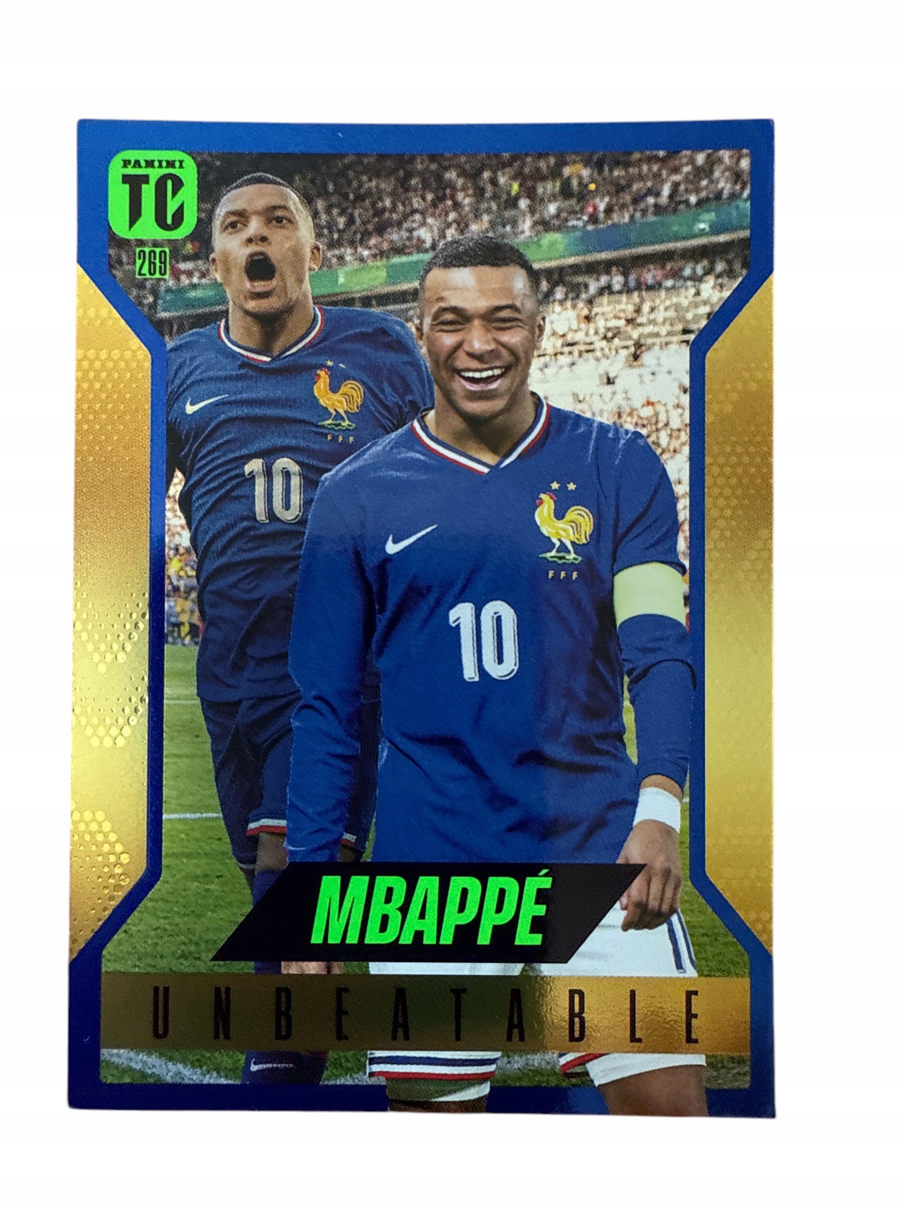 Top Class 2025 Unbeatable Nr 269 Mbappe blue niebieski