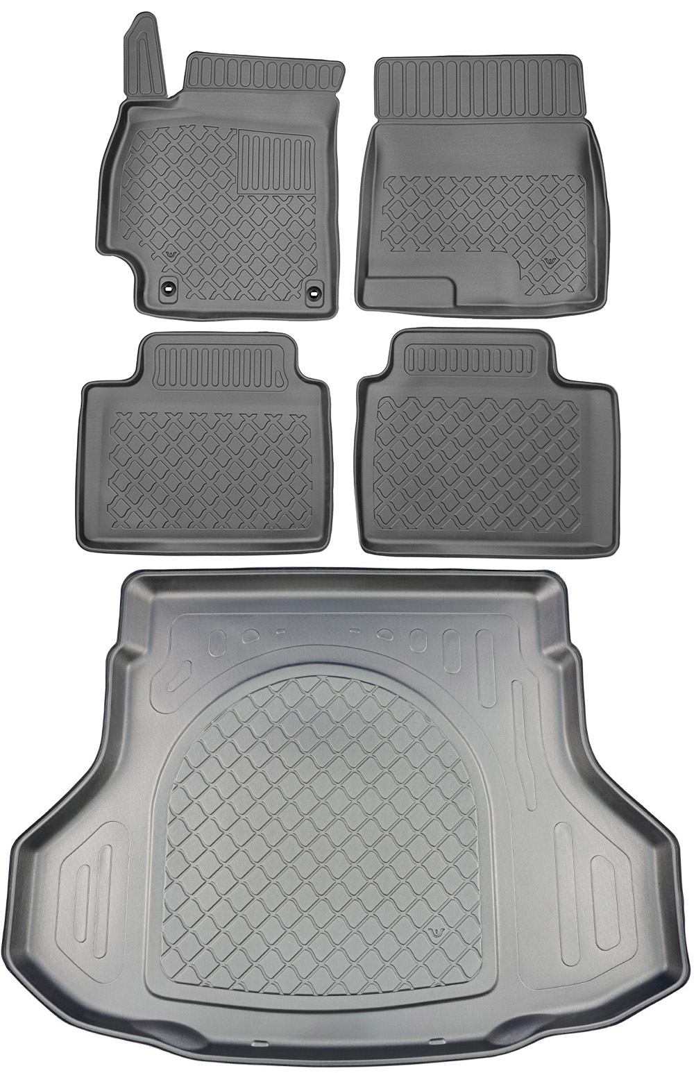 Hyundai Elantra 2021- Sedan Sada Koberce batožinový priestor