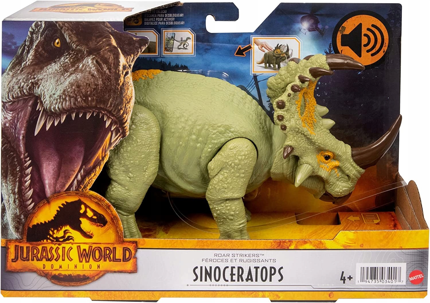JURASSIC WORLD DOMINION DINOZAUR SINOCERATOPS