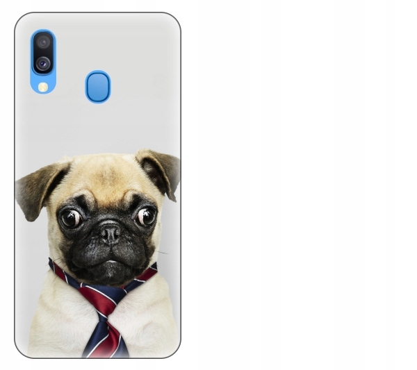 

Etui pokrowiec Samsung Galaxy A40 Pies mops szczen