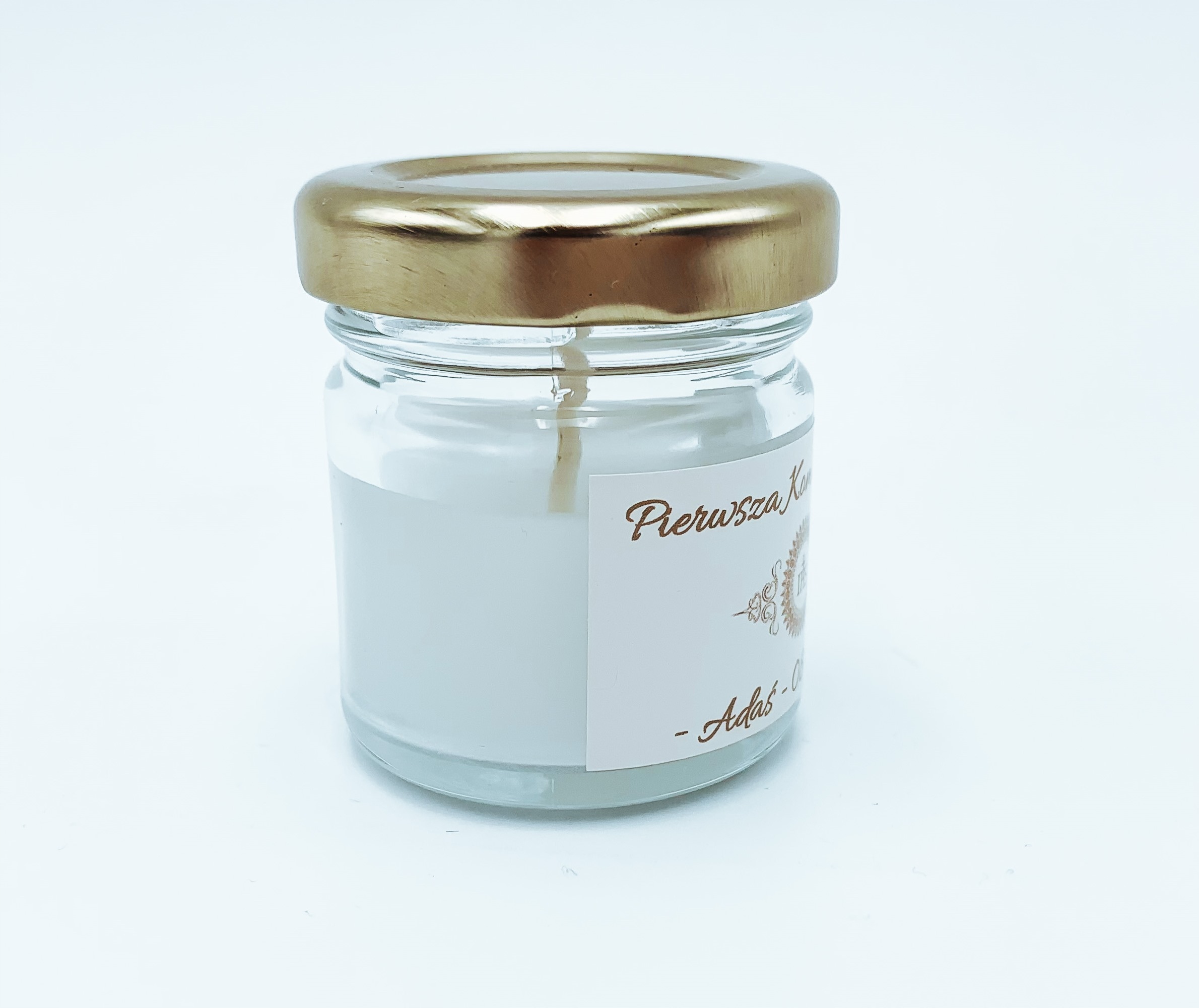 Świeczka PIERWSZA KOMUNIA ŚWIĘTA PODZIĘKOWANIE dla GOŚCI na KOMUNIĘ PREZENT Okazje komunia