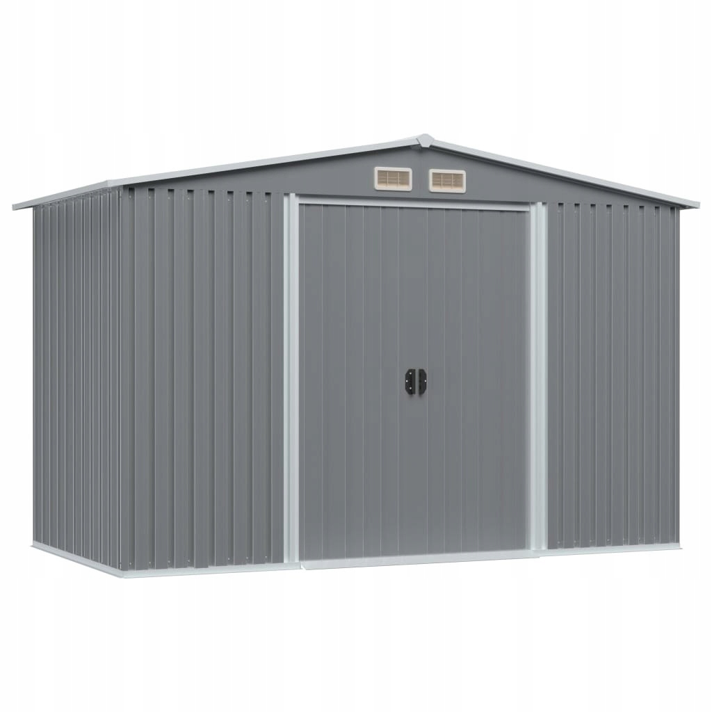 

Szopa ogrodowa, antracytowa, stalowa, 257 x 205 x