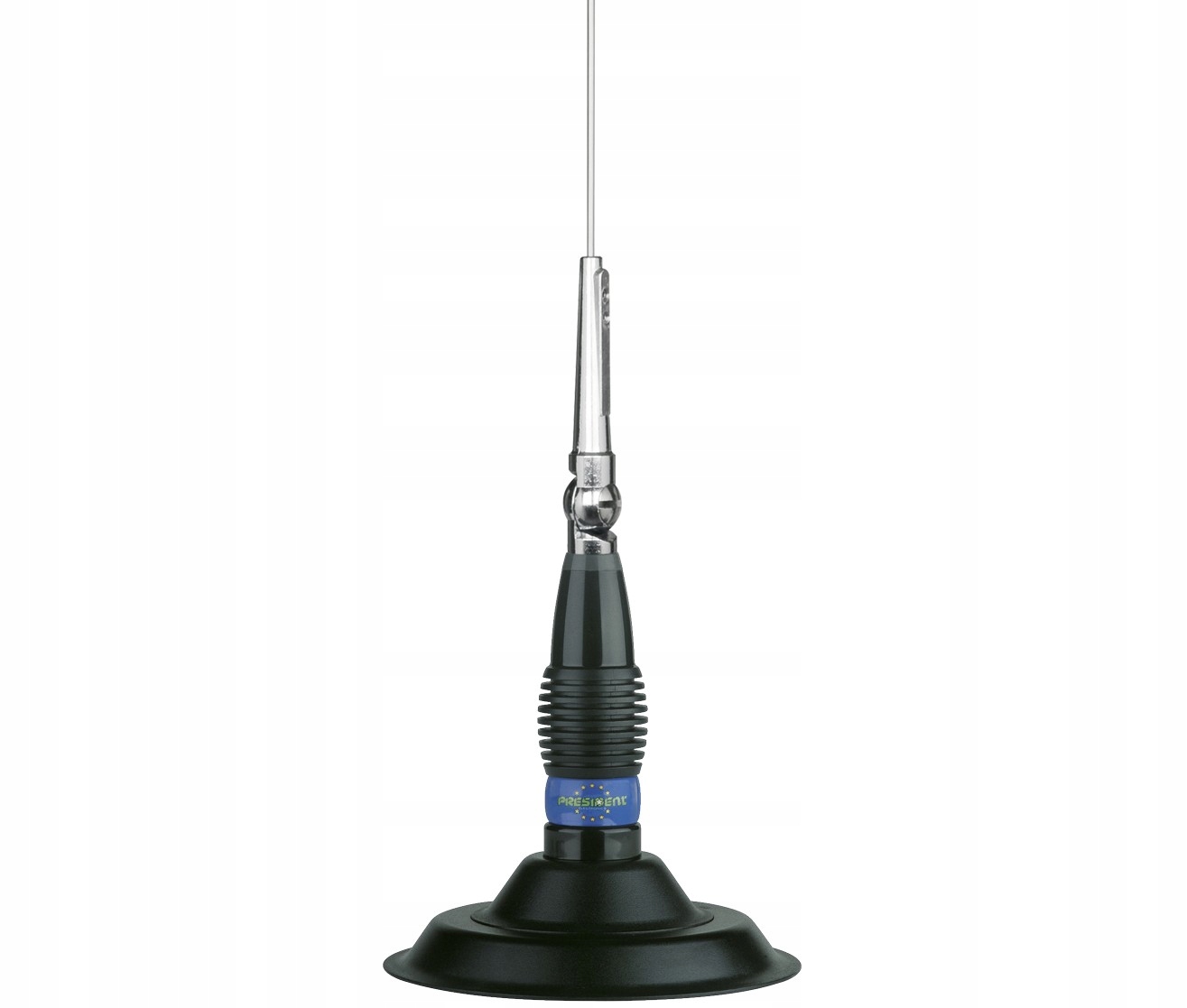 President MLA-145 antena Cb magnesowa 158cm, długi kabel 4m wtyk UC-1