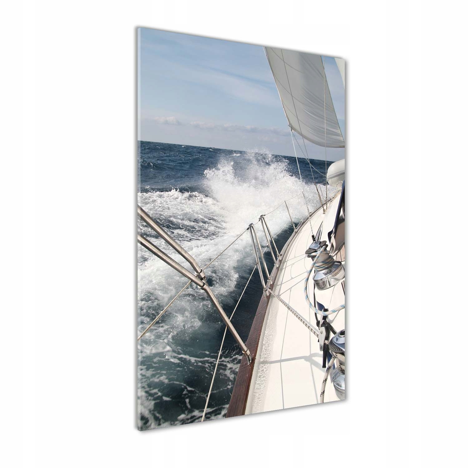 

Foto obraz akryl do salonu Jacht na morzu 60x120cm