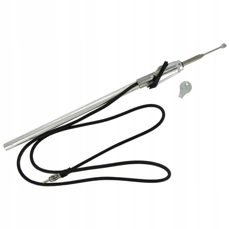 

Antena skośna chromowana stopka Garbus 66-, Bus T3