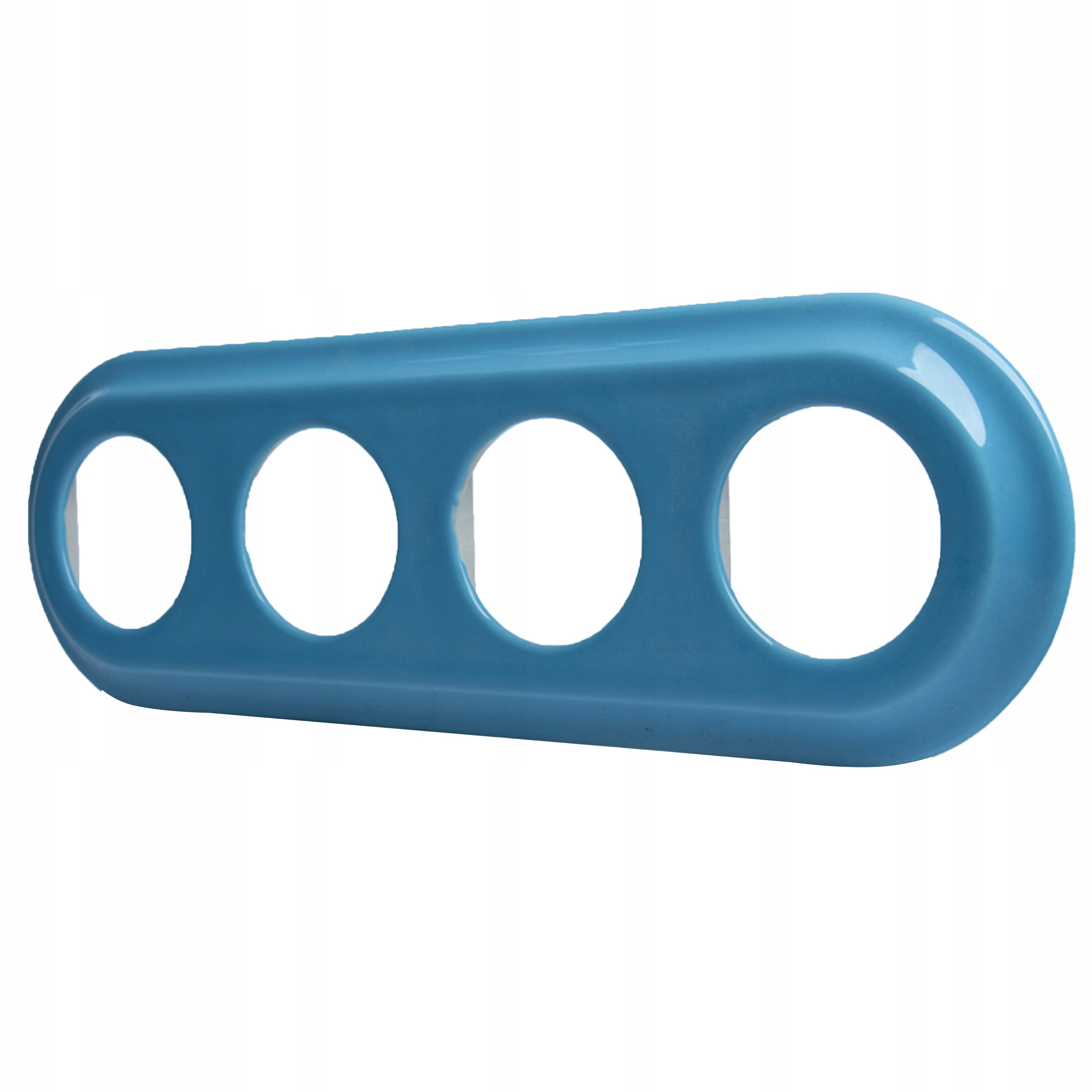 Keramický Rámik Štvornásobný Retro Pod Omietku Azúrový Pastel