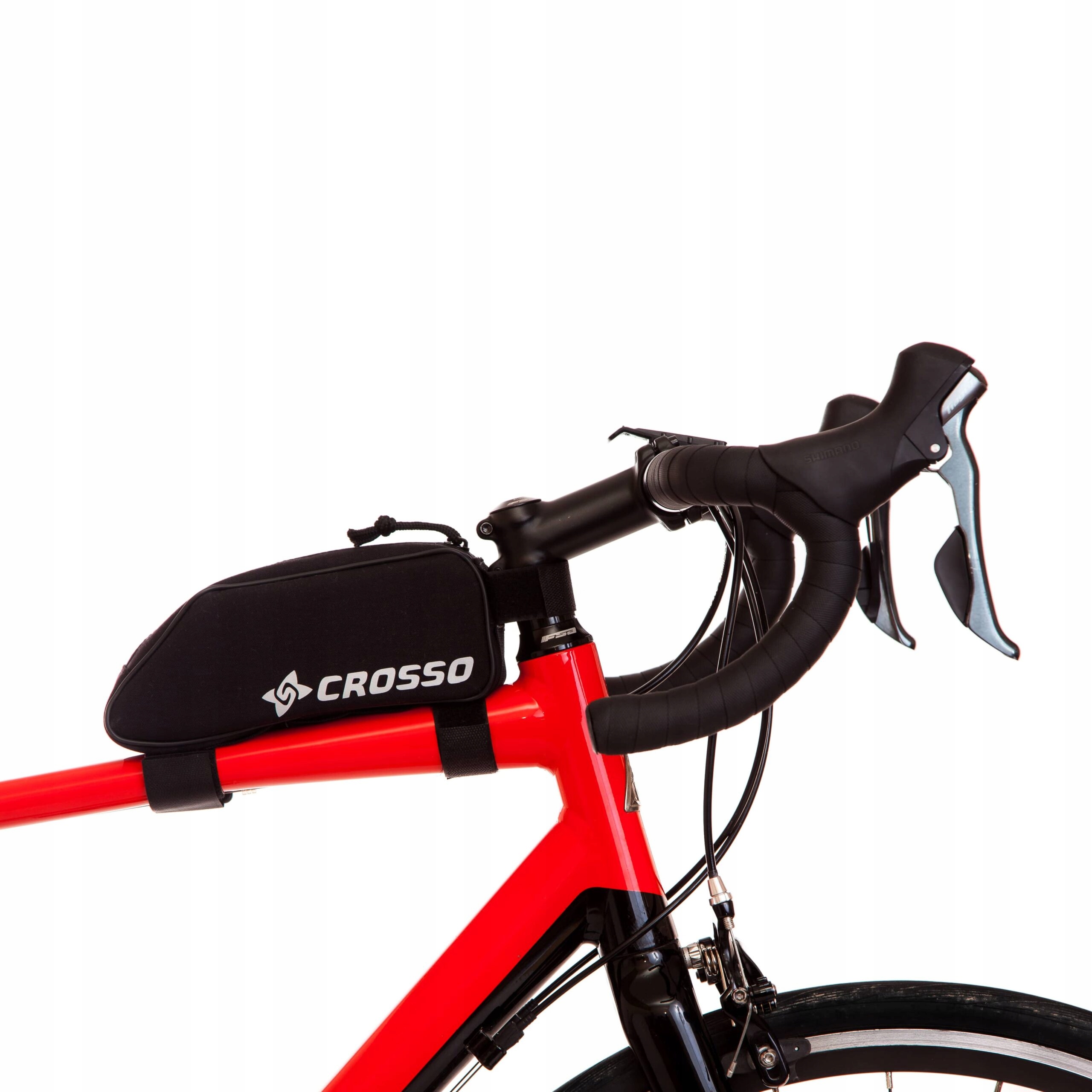 Torba bikepackingowa Crosso Zipper Top czarny kolor