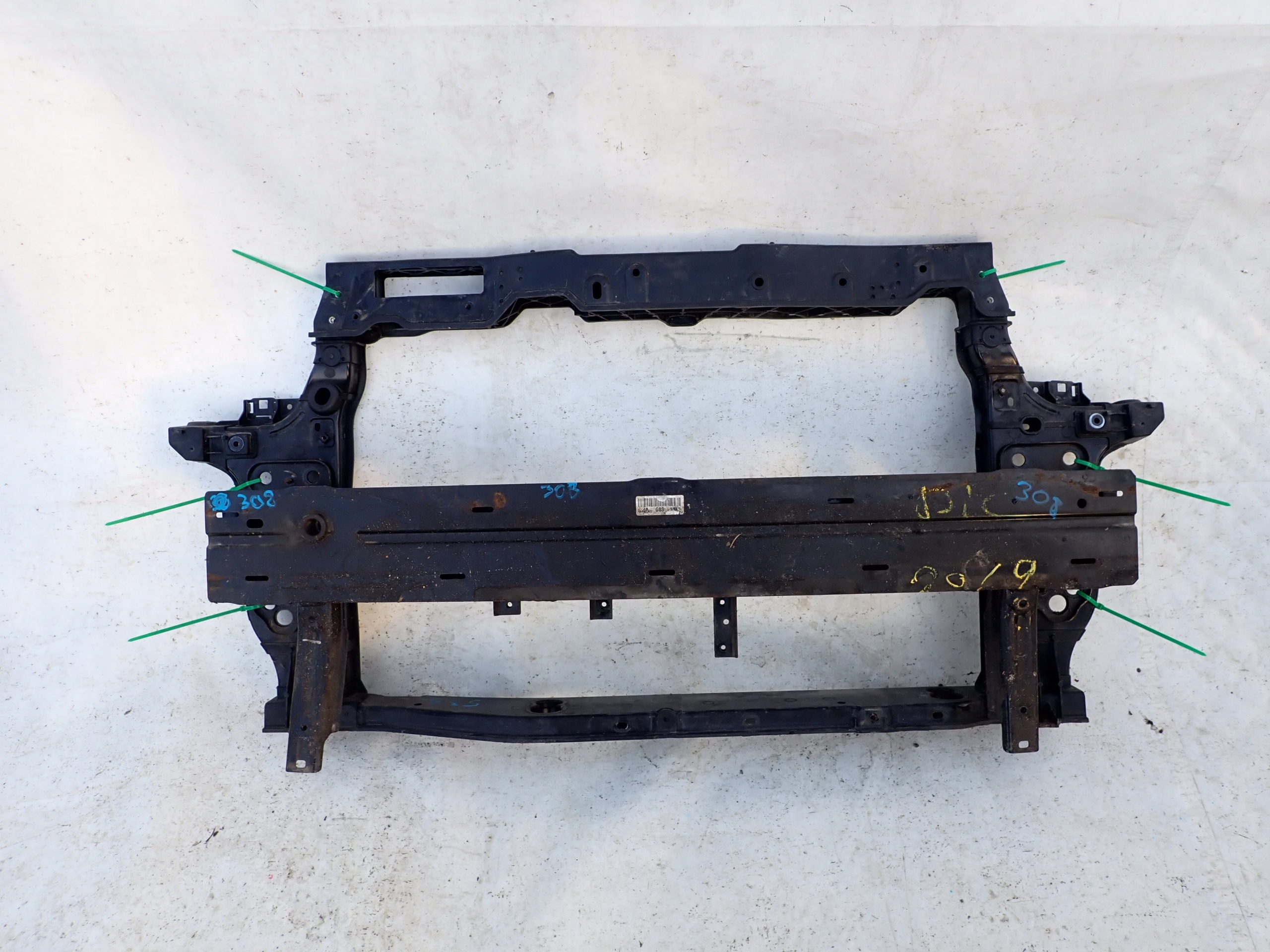 KIA PICANTO III 17- support panel for radiators sider front
