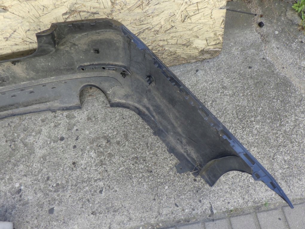 BMW 5 G30 sedan 2017- bumper rear