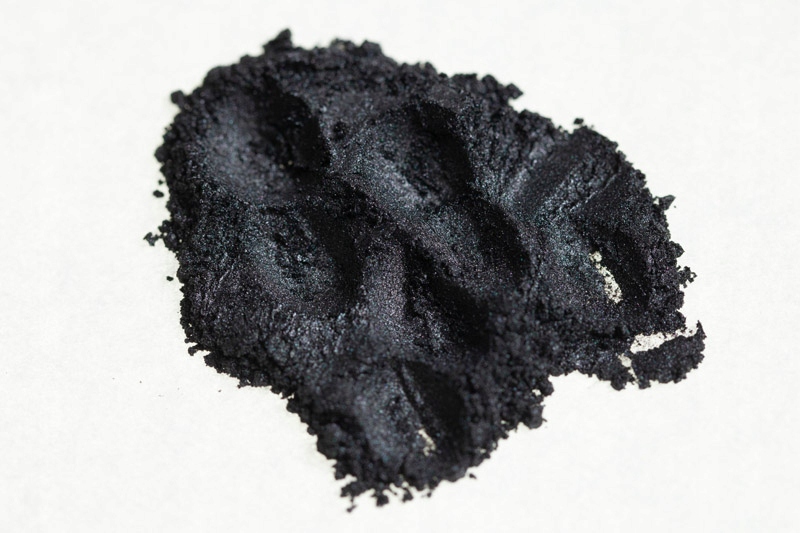 Pigment perłowy czarny do żywicy lakieru 100g