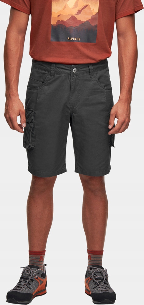 Pánské kraťasy Alpinus Kraťasy šedé SI18159 velikost L