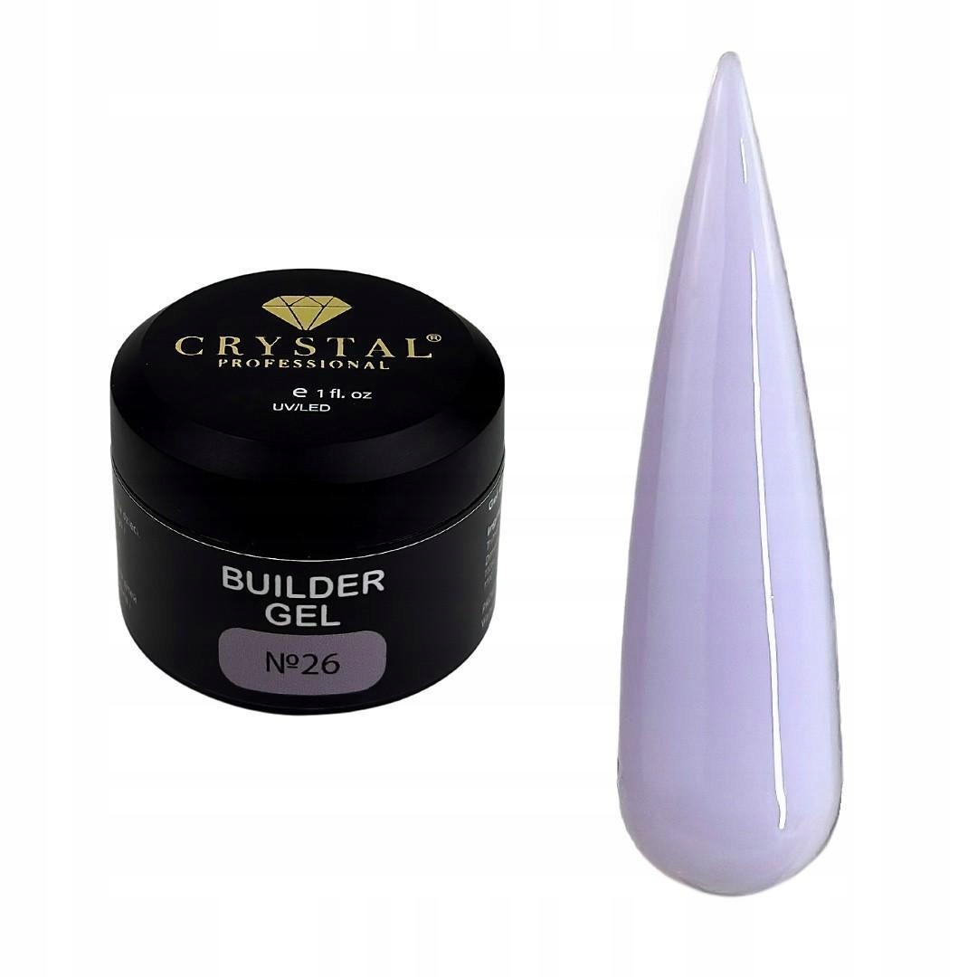 Żel Budujący #26 Builder Gel Crystal Professional