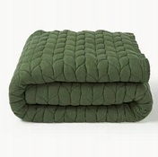 Flanelová prikrývka zelená rozmery: 180 x 250 cm