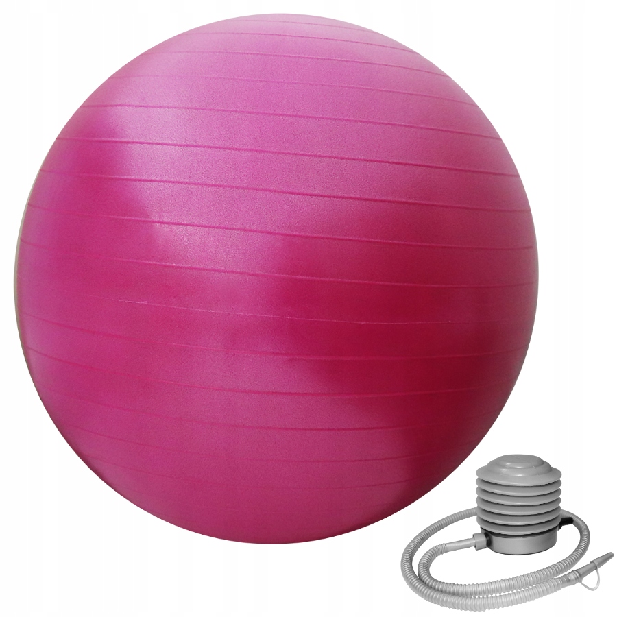 PIŁKA GIMNASTYCZNA FITNESS ANTIBURST REHABILITACYJNA 55 CM SPORTVIDA EAN (GTIN) 5903133418177