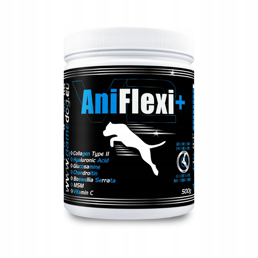 Game Dog AniFlexi+ V2 500 g suplement na stawy dla psa, kolagen, Msm
