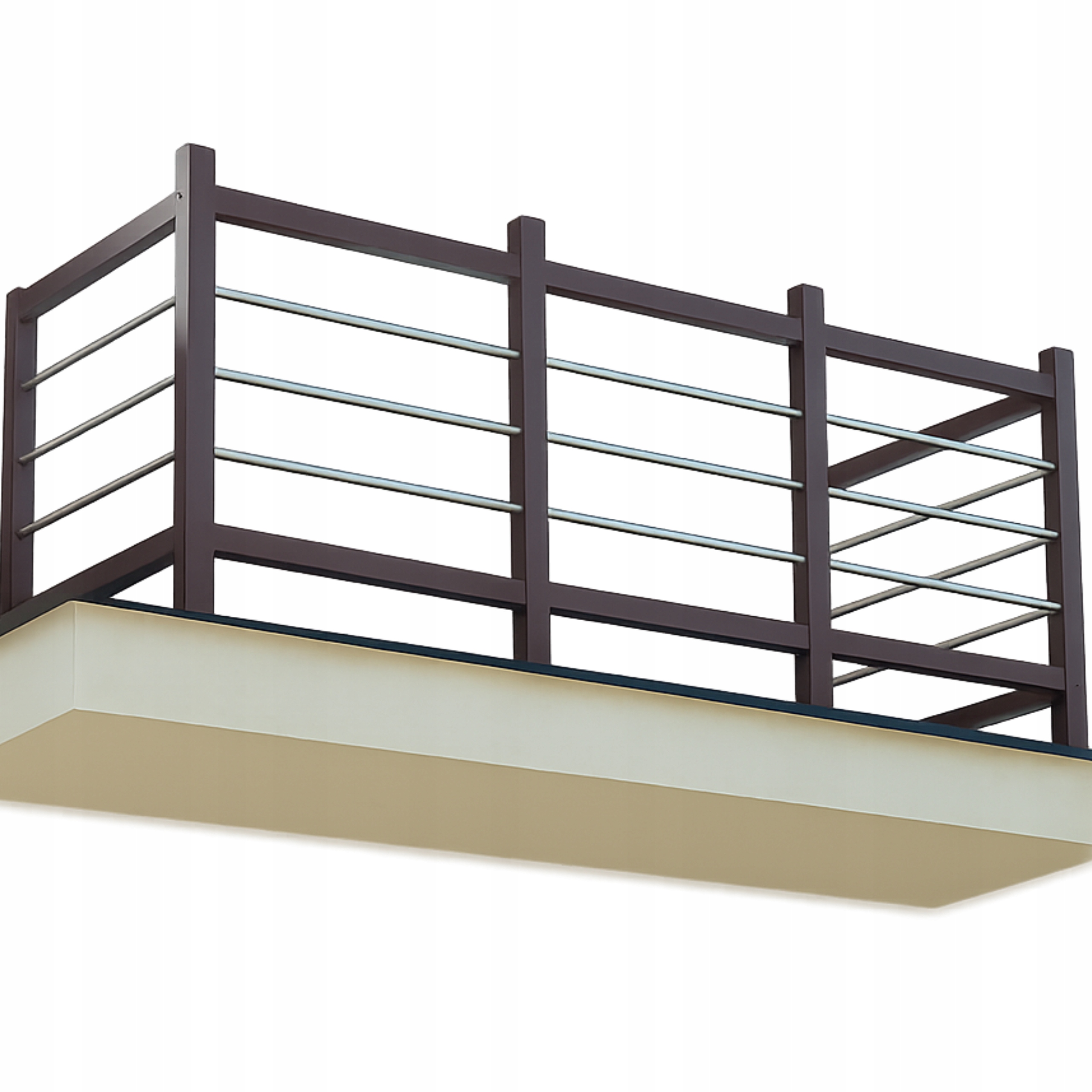 Balustrada Venkovní terasová zábrana Kompletní Montážní Systém