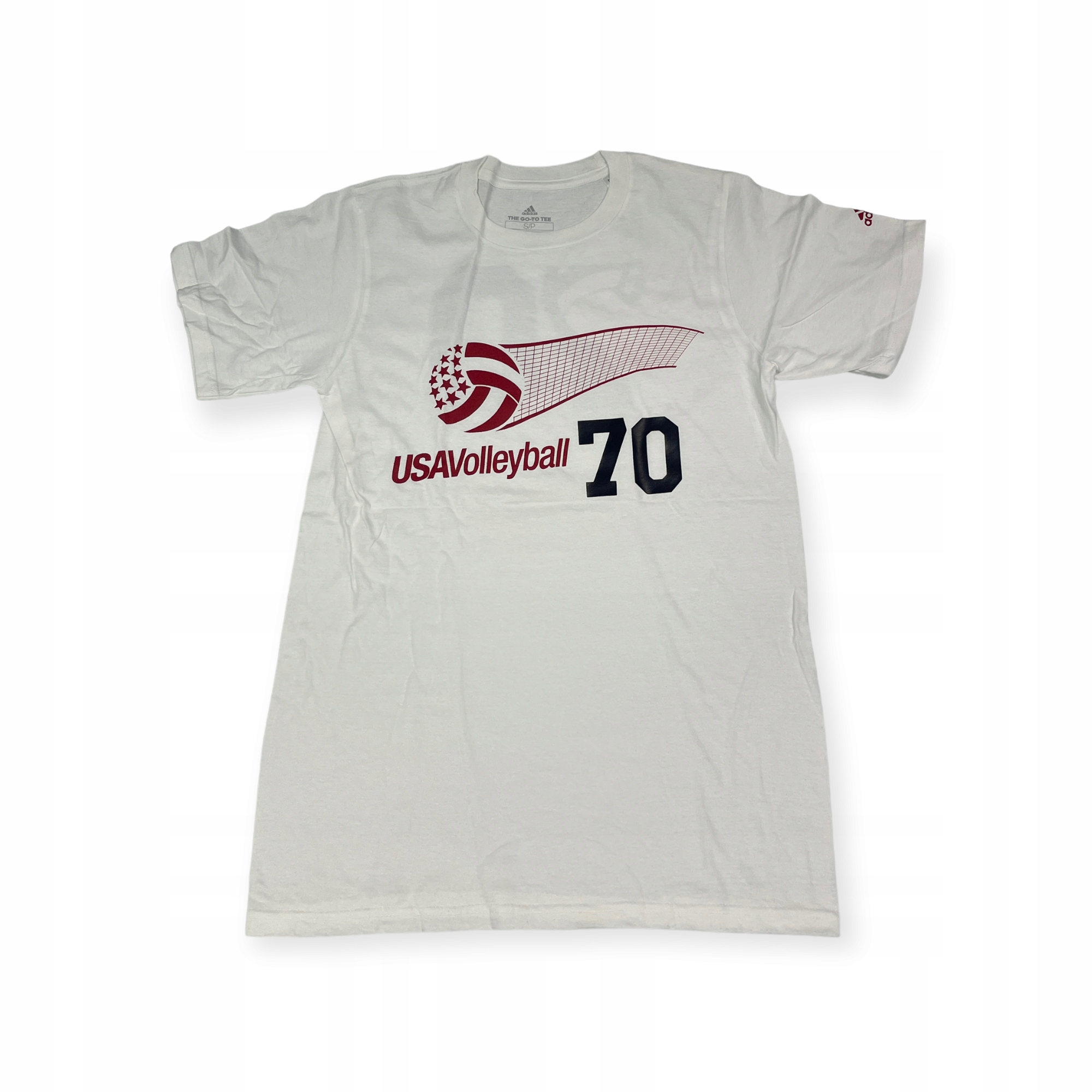 Koszulka męska biała ADIDAS VOLLEYBALL S 70