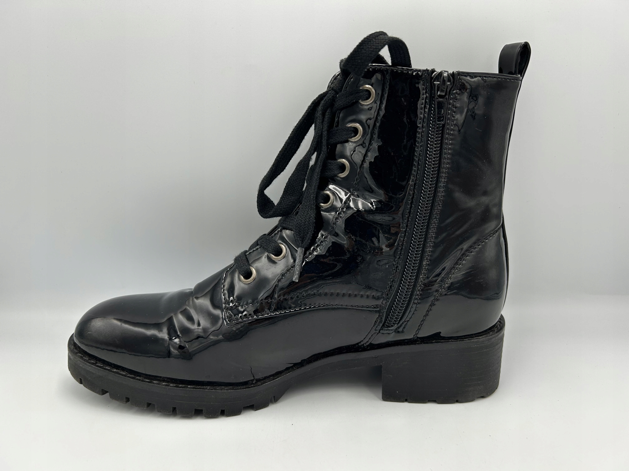 Botki damskie lakierowane Anna Field r. 38 Marka Anna Field