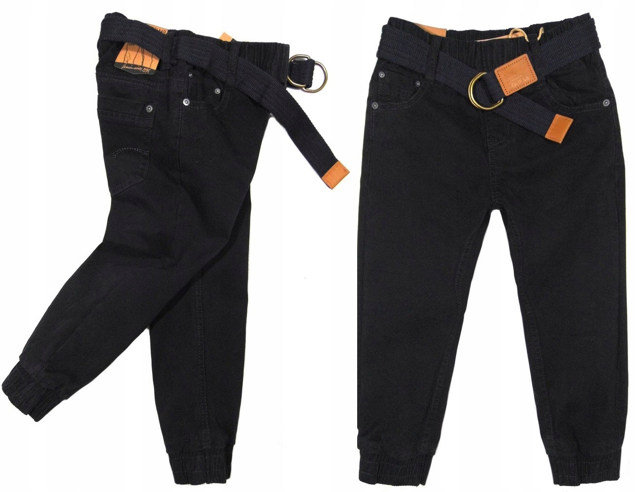 joggery SPODNIE bawełniane na gumce A81 ELITE 146/152 elastyczne