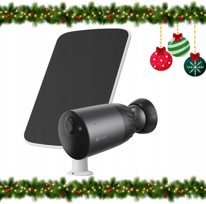 Ip kamera Ezviz BC1c 4K 8MPx bezdrôtová s solárnym panelom