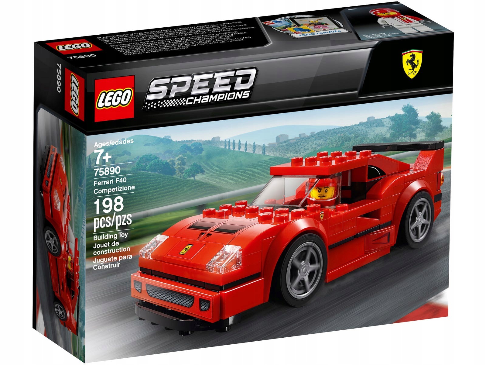 stavebnice Lego Speed Champions 75890 Ferrari F40 Competizione