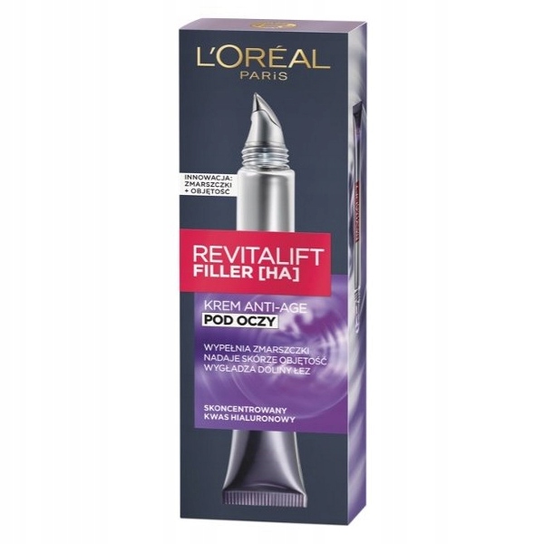 

Loreal krem pod oczy Revitalift Filler Ha anti age