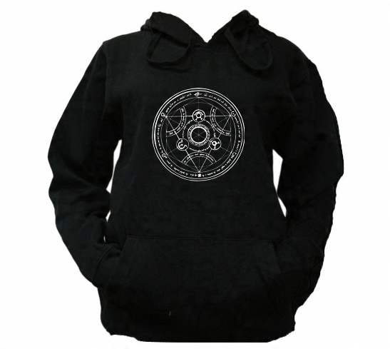 

S Bluza Kaptur Damska Fullmetal Alchemist Anime