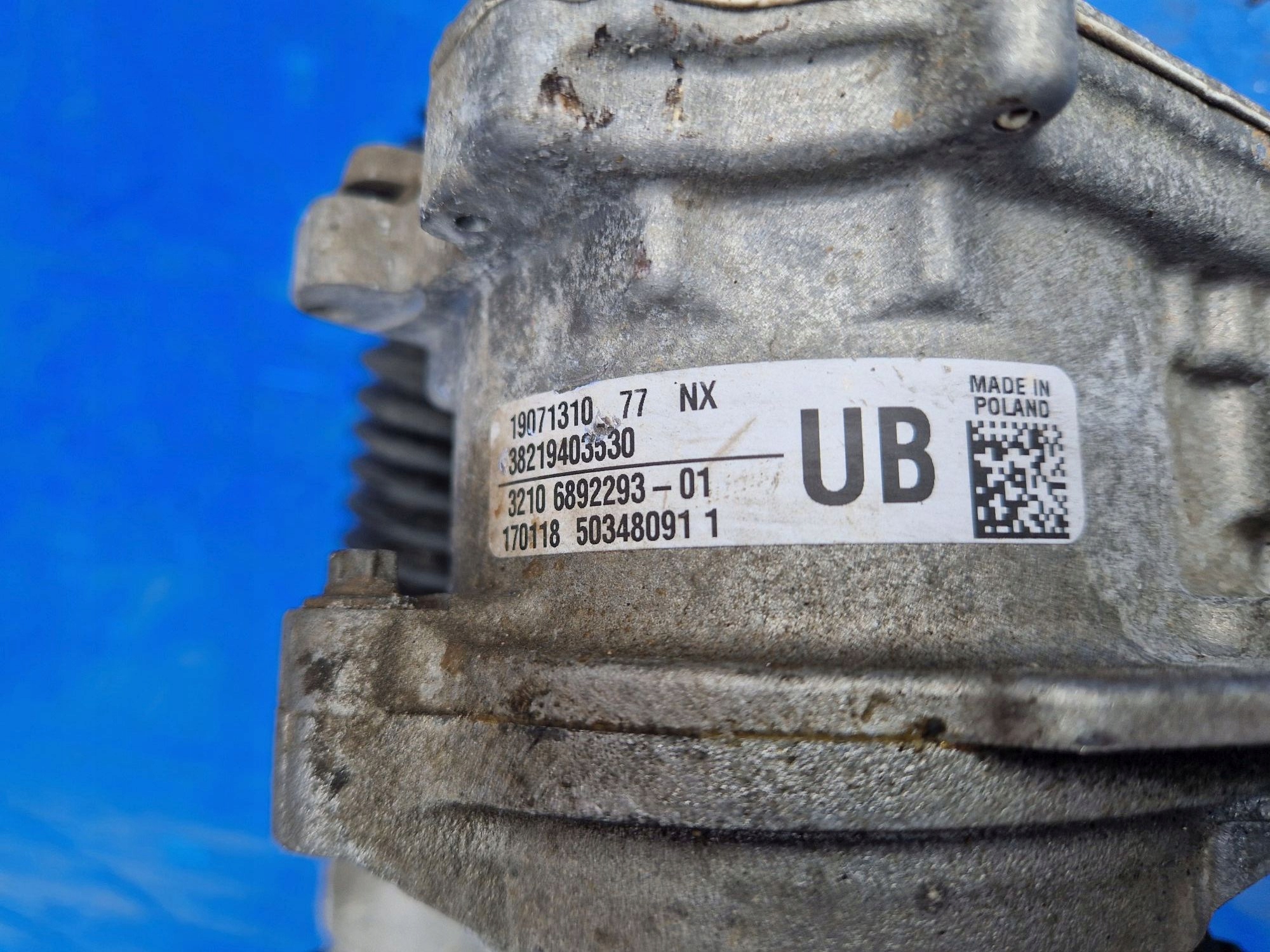 servo control MINI COUNTRYMAN R60 6892293
