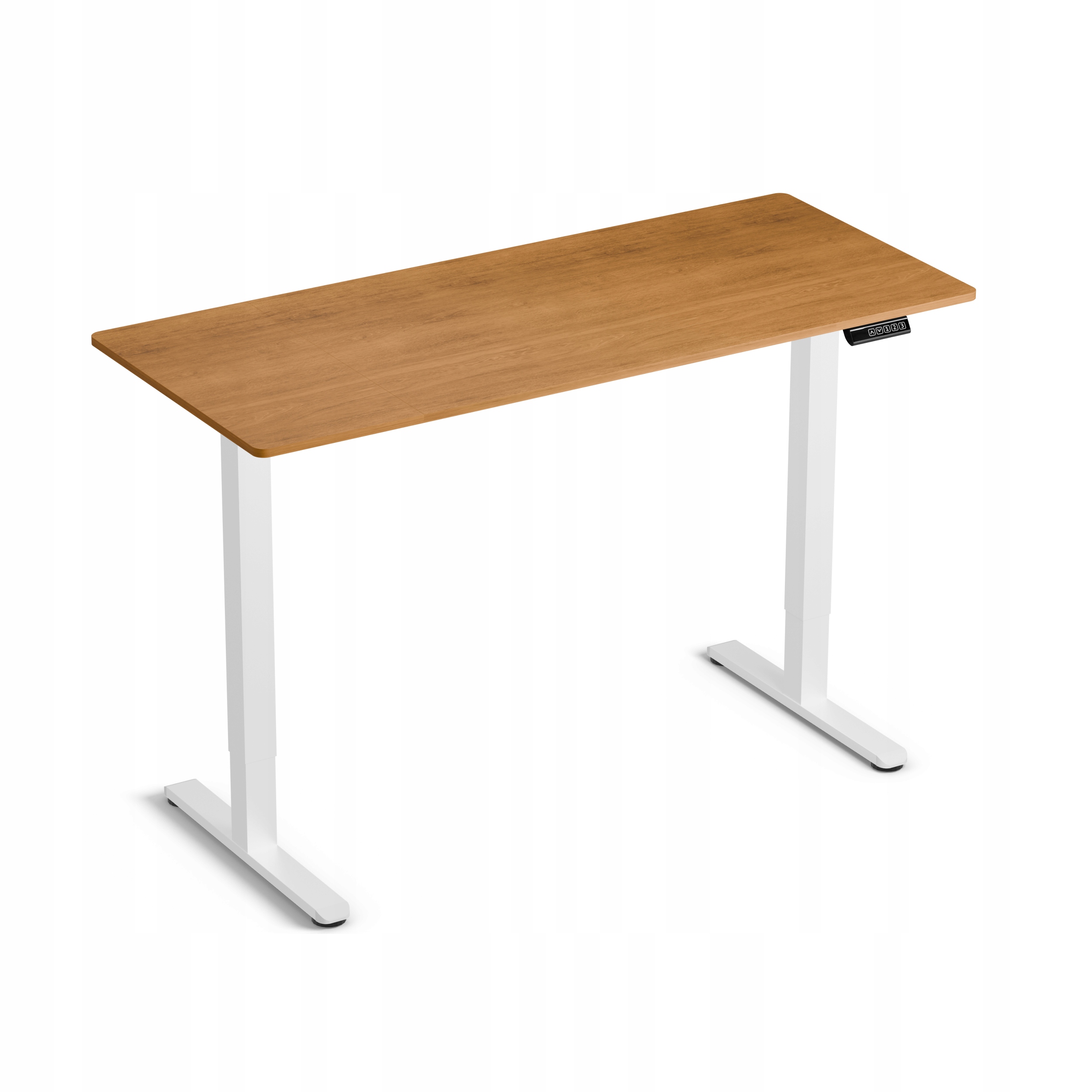 Elektrický stôl s reguláciou výšky Lite 140 LVNSystem dub zlatý biely
