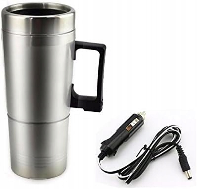 Termos Kubek Termiczny przenośny do podgrzewania 12 V, 300 ml turystyczny