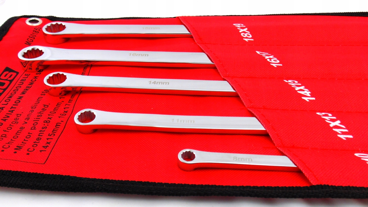ZESTAW KLUCZE DO NAPINACZY BARDZO DLUGIE 8 19mm Producent code MGS01852