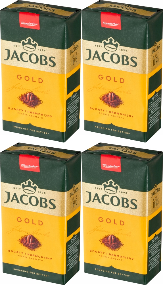 Jacobs Gold Kawa mielona 250g x4