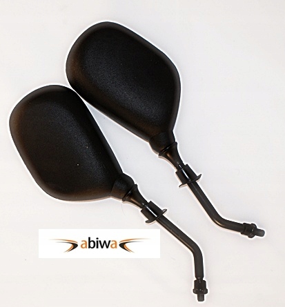 

Lusterka kpl.- M10 Prawe Gwinty- małe, czarne