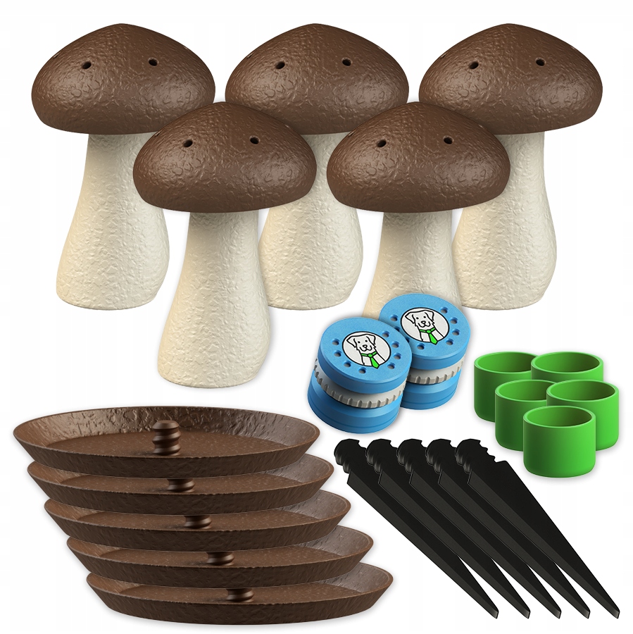 Levně Sada 5 x střední čichová houba 2 x vonná plechovka pro trénink Nosewor