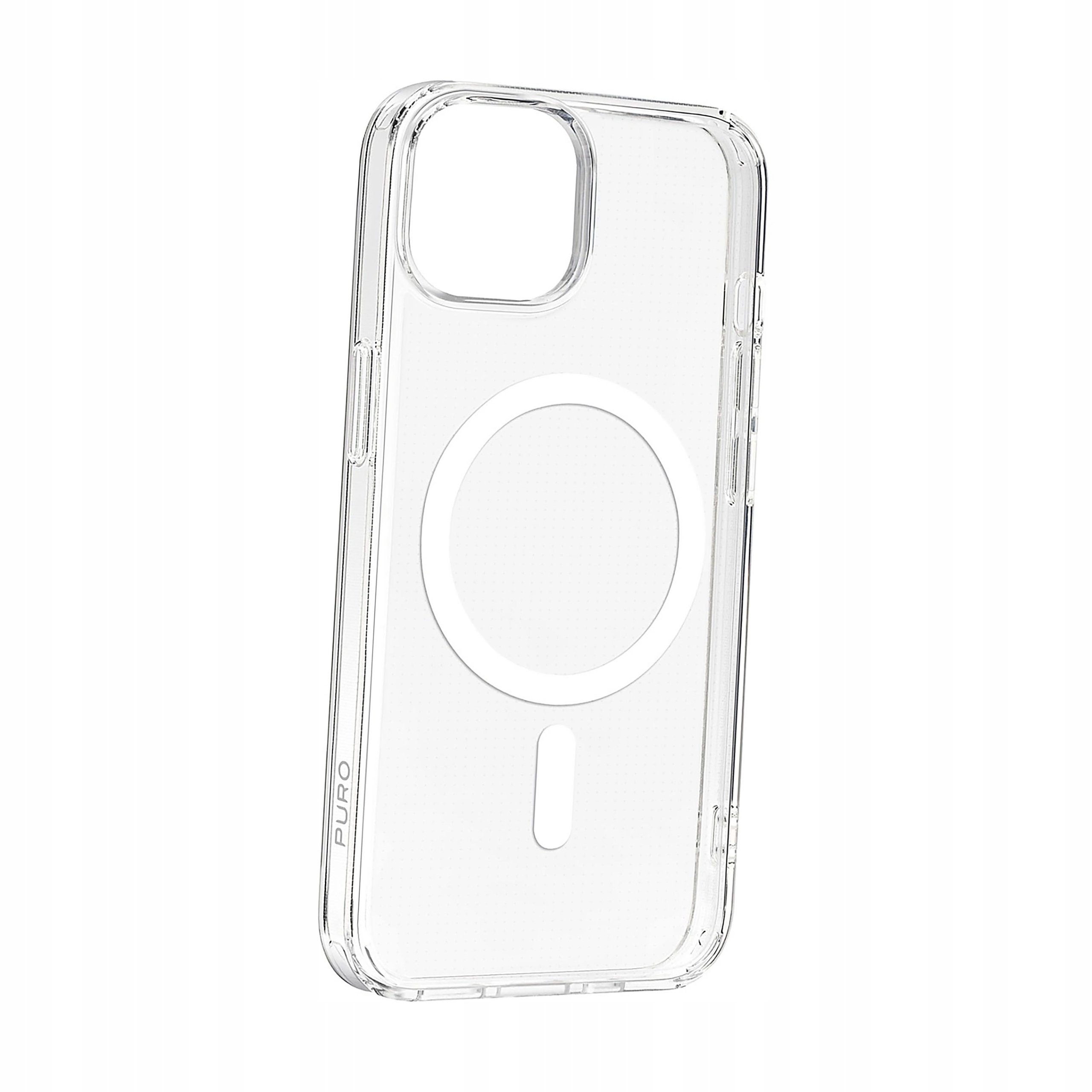 Plecki Etui Puro Lite Mag z MagSafe do iPhone 15 przezroczyste